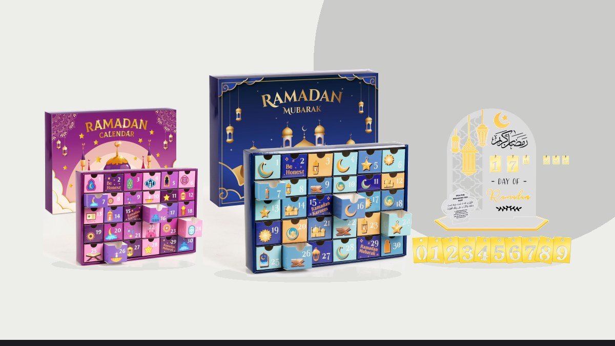 Best advent ramadan calendar – MOVINPE Ramdan Calendar with Drawers 2026 Ramadan Gifts