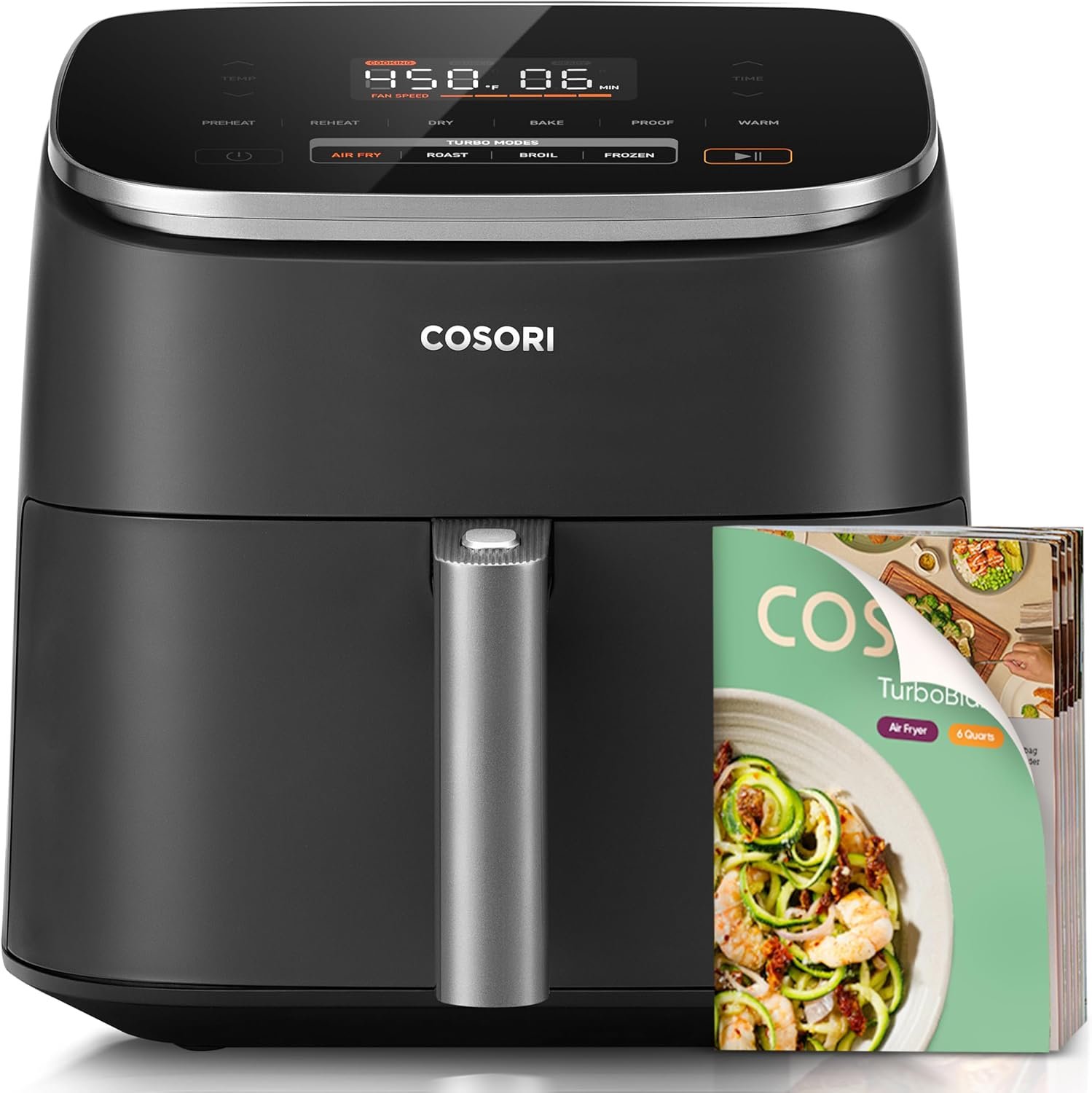 Best air fryer for samosas – Cosori TurboBlaze Air Fryer, 9-in-1, 6 Qt, PFAS-Free
