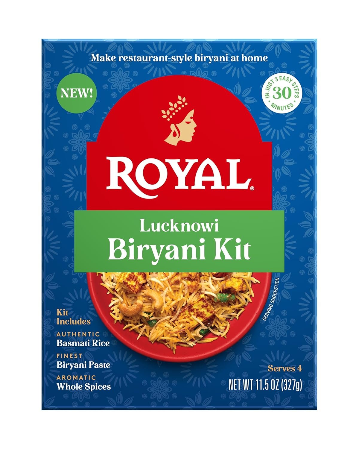 Best biryani masala – Royal Lucknowi Biryani Kit - 11.5 oz Box