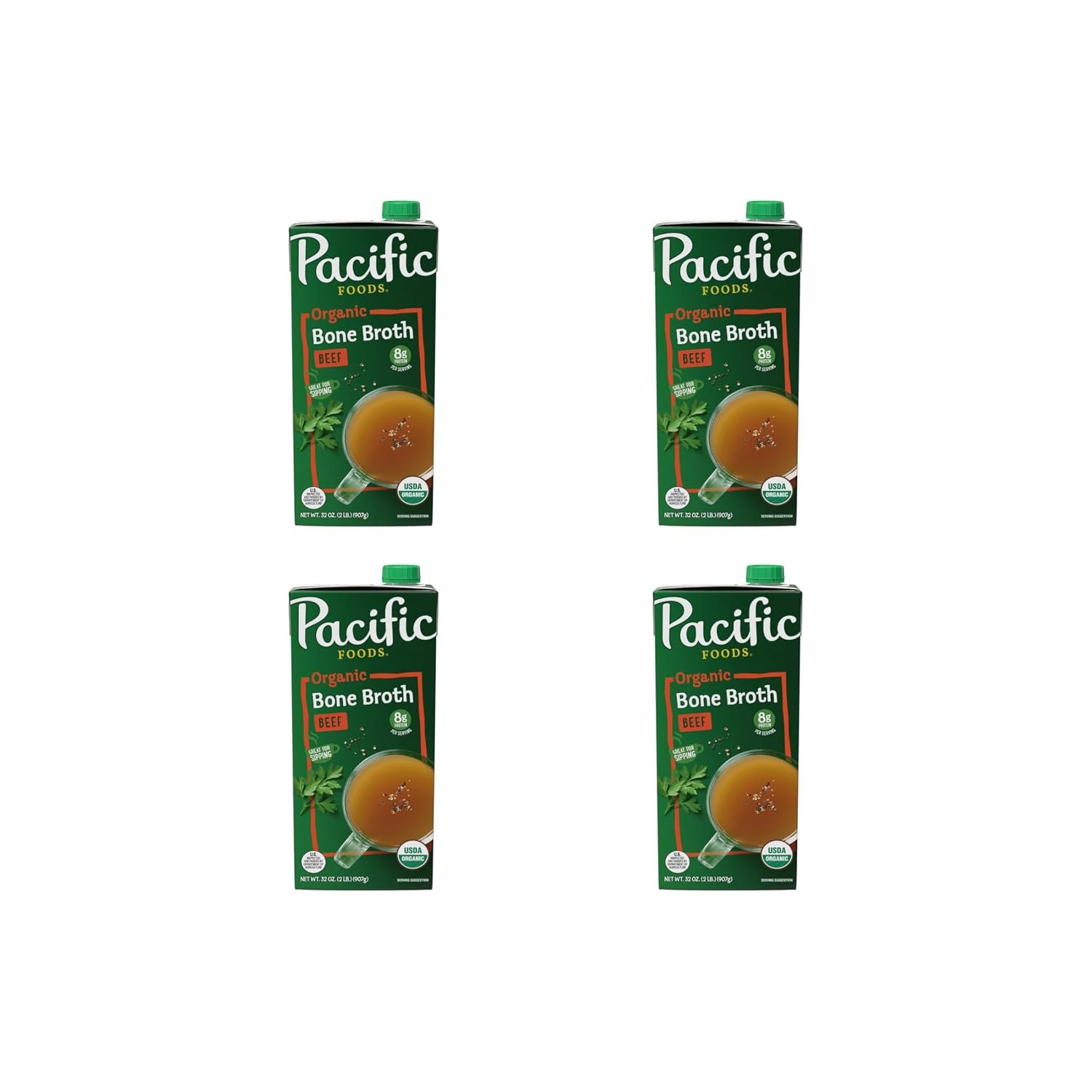Best bone broth halal beef broth – Pacific Foods Organic Beef Bone Broth, 32 oz