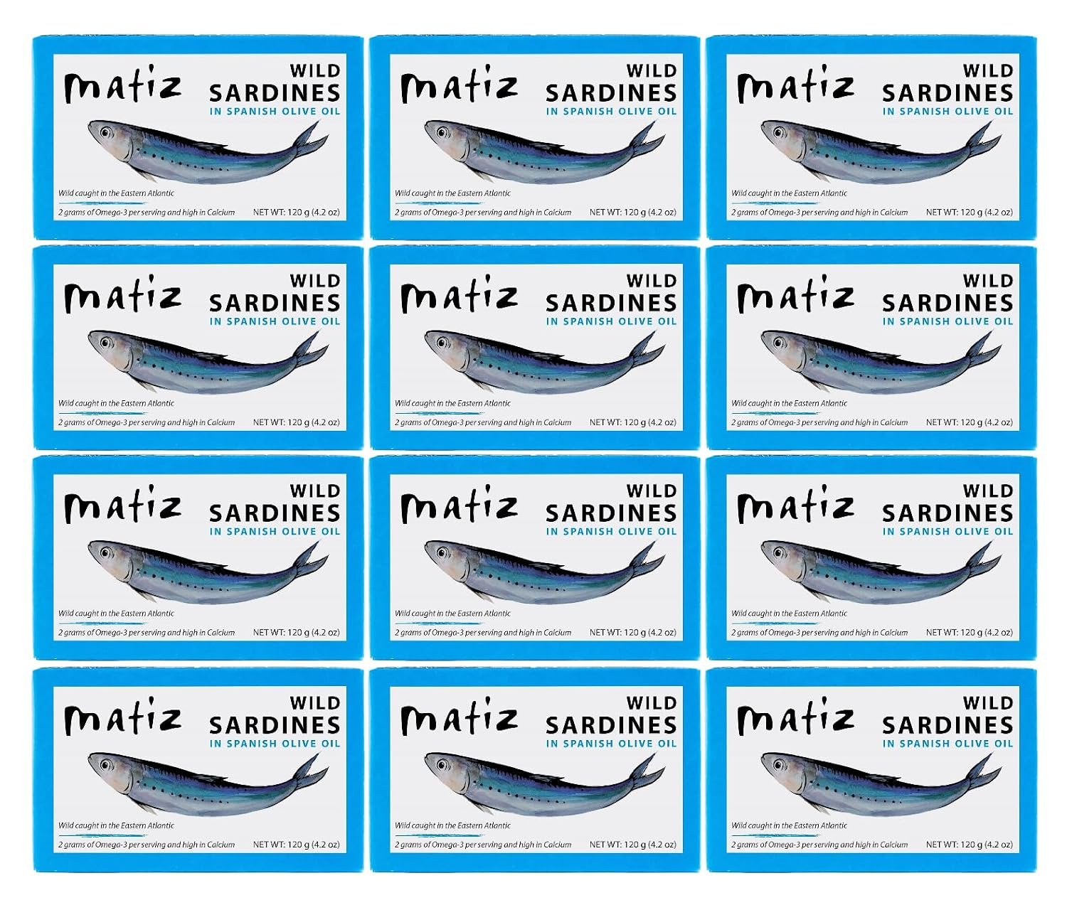 Best canned sardines – Matiz Sardines in Olive Oil, 4.2 Ounce Can,