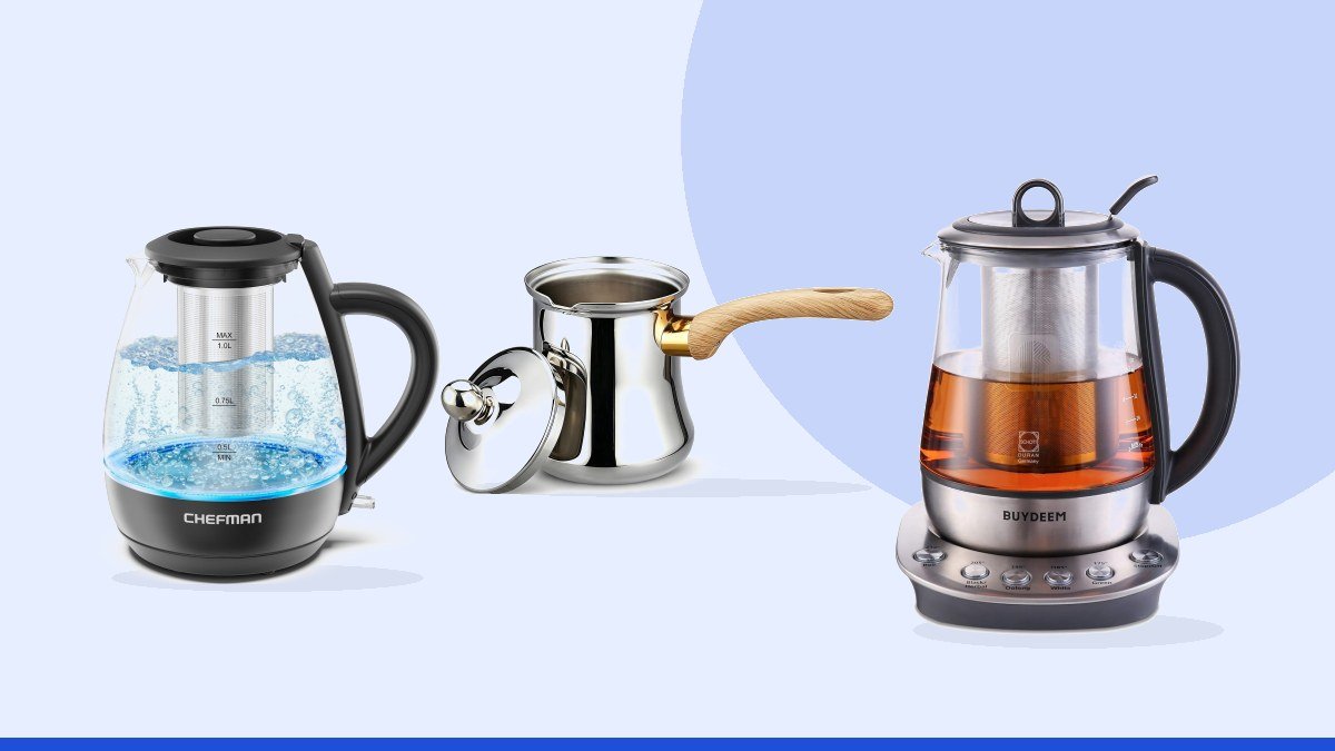 Best chai tea maker – SANQIAHOME Turkish Coffee Pot 720ml (24oz), Stainless Steel