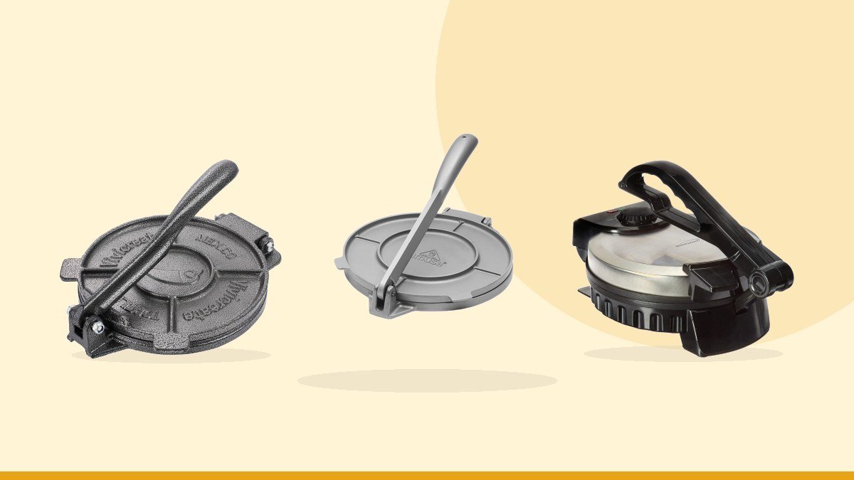 Best chapati maker – IMUSA USA Tortilla Press, 8 Inch, Silver
