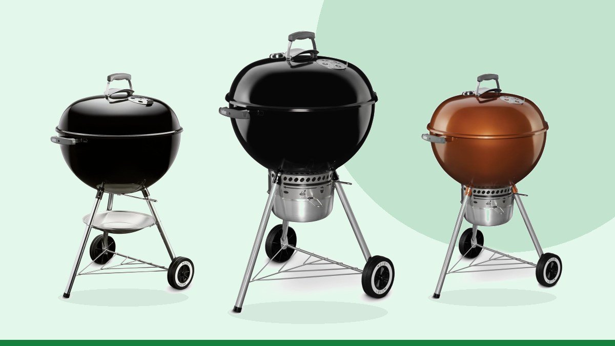 Best charcoal grill – Weber® Original Kettle Premium Charcoal Grill, 22-Inch, Black
