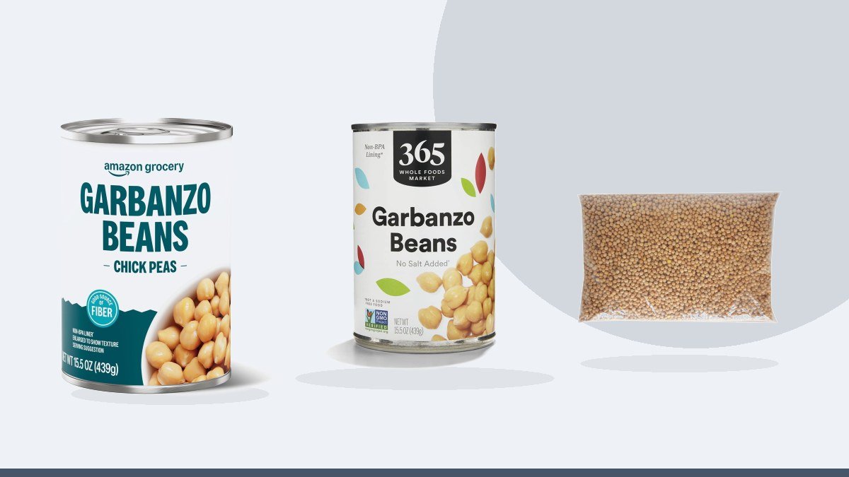 Best chickpeas – 365 by Whole Foods Market, Unsalted Garbanzo Beans,