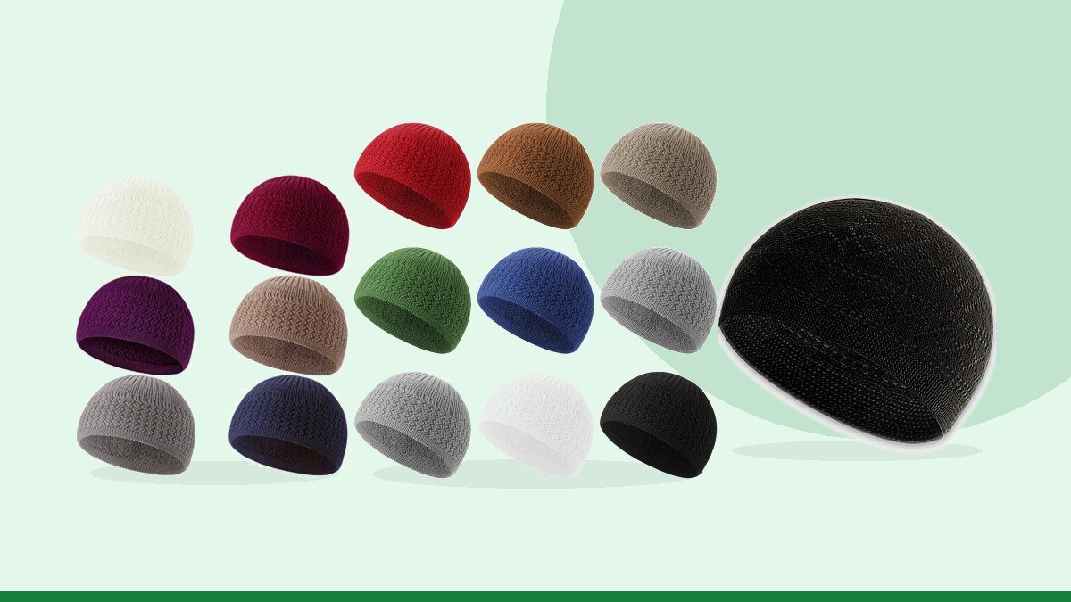 Best cotton kufi cap – Funtery 9 Pcs Kufi Hats for Men Crochet