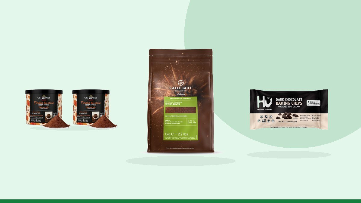 Best dark halal baking chocolate – Callebaut Selection - Botanical Extra Brute Cocoa Powder