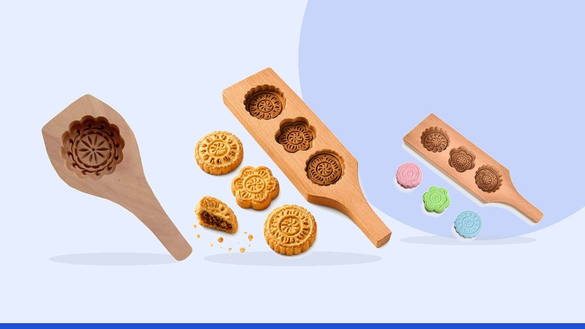 Best date maamoul cookies – Carved Wood Cookie Molds for Baking – 11.8"