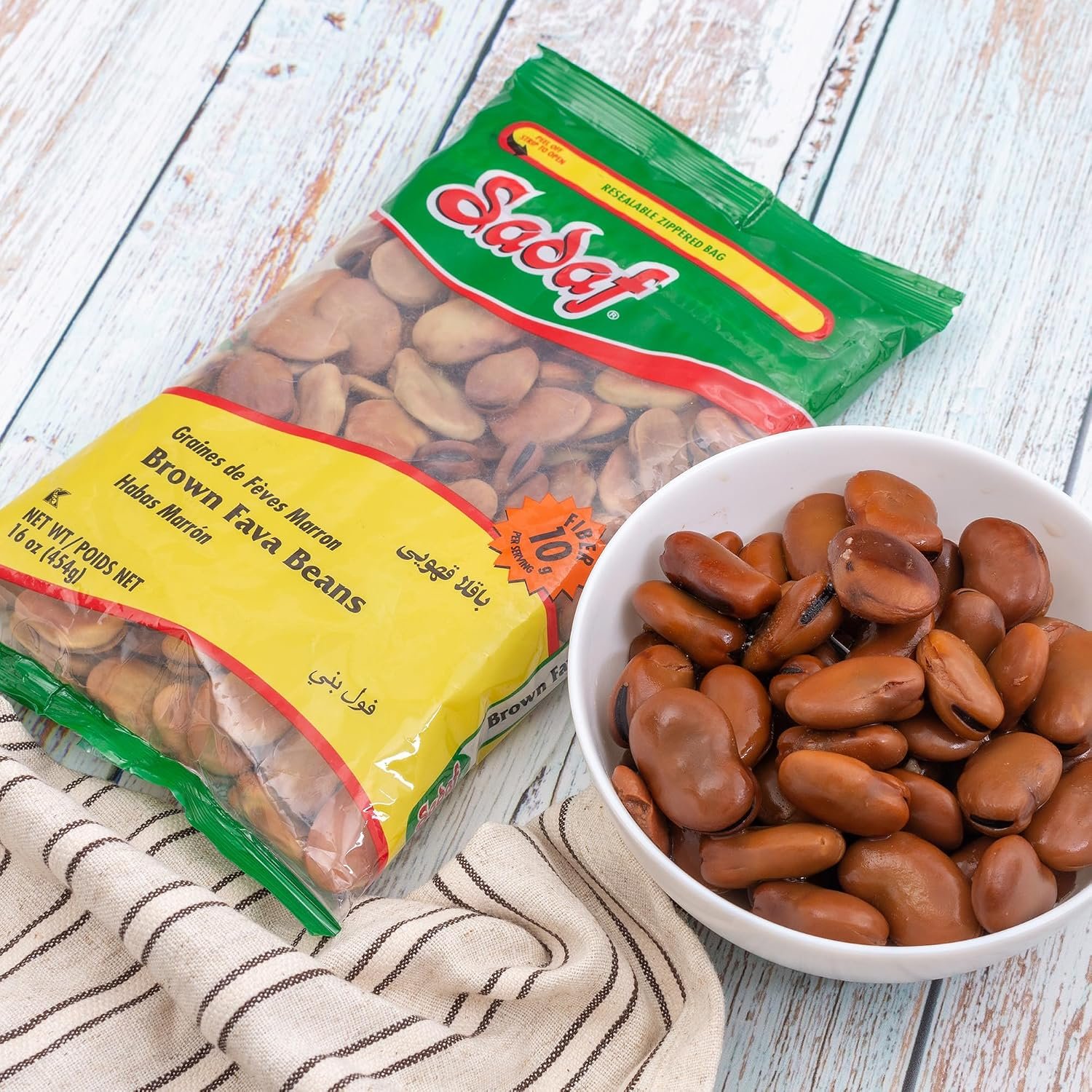 Best fava beans – Sadaf Brown Fava Beans 16 oz - Whole