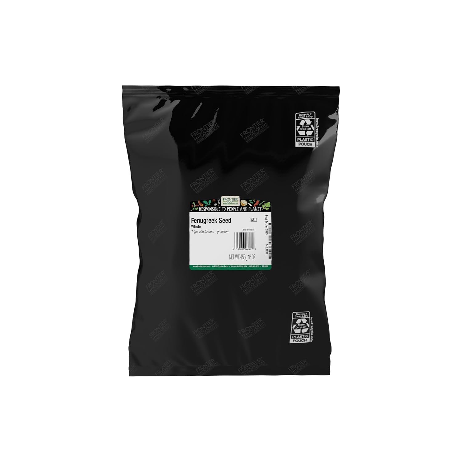 Best fenugreek – Frontier Co-op Whole Fenugreek Seed, 1-Pound Bulk, Used