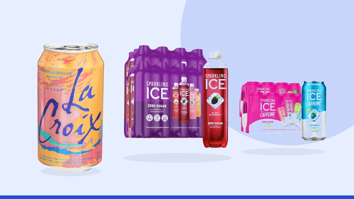 Best flavored sparkling water – Sparkling Ice Purple Variety Pack, Flavored Water, Zero