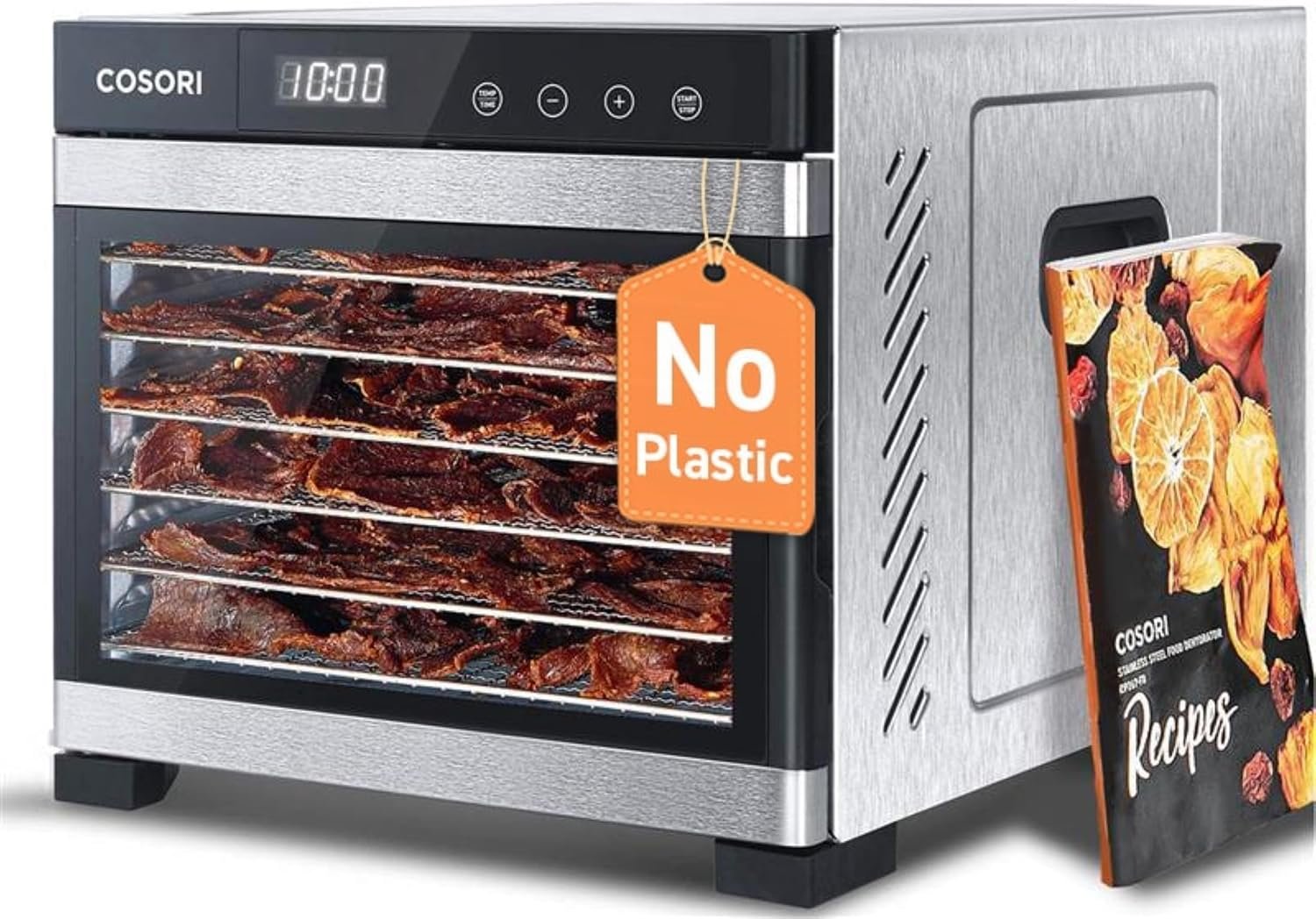 Best food dehydrator – Cosori Food Dehydrator, 6 Stainless Steel Trays with