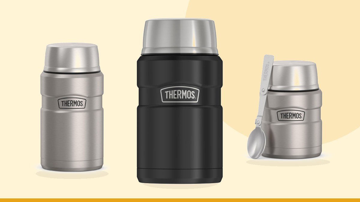 Best food jar thermos for suhoor – THERMOS Stainless King Vacuum-Insulated Food Jar, 24 Ounce,
