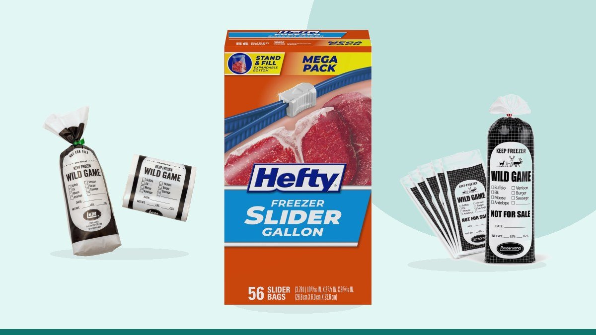 Best freezer bags qurbani meat storage – Hefty Slider Freezer Bags, Gallon Size, 56ct