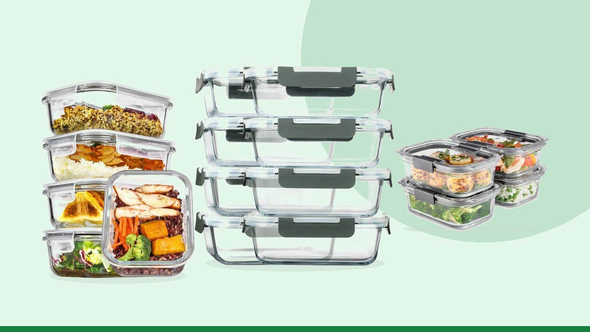 Best glass food storage containers – M MCIRCO 8 Pack,30 oz Glass Food Storage
