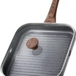 Best grill pan – SENSARTE Nonstick Grill Pan with Lid, Grill Pan