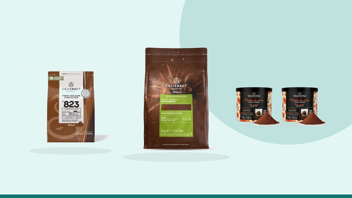 Best halal baking chocolate – Callebaut Selection - Botanical Extra Brute Cocoa Powder