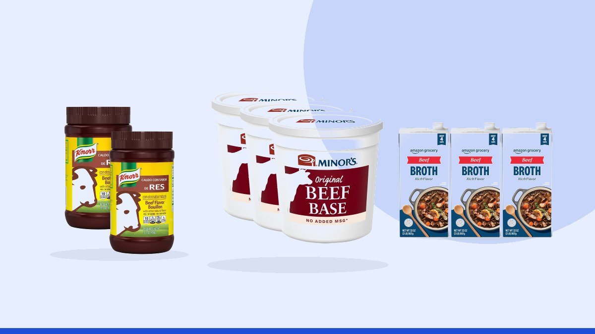 Best halal beef broth concentrate – Minor's Beef Base, Great for Soup Broth and