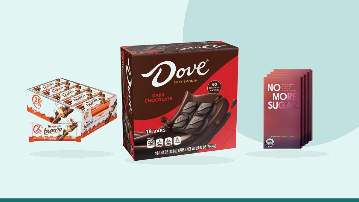 Best halal chocolate bars – DOVE Dark Chocolate Candy Bars, Full Size Candies,