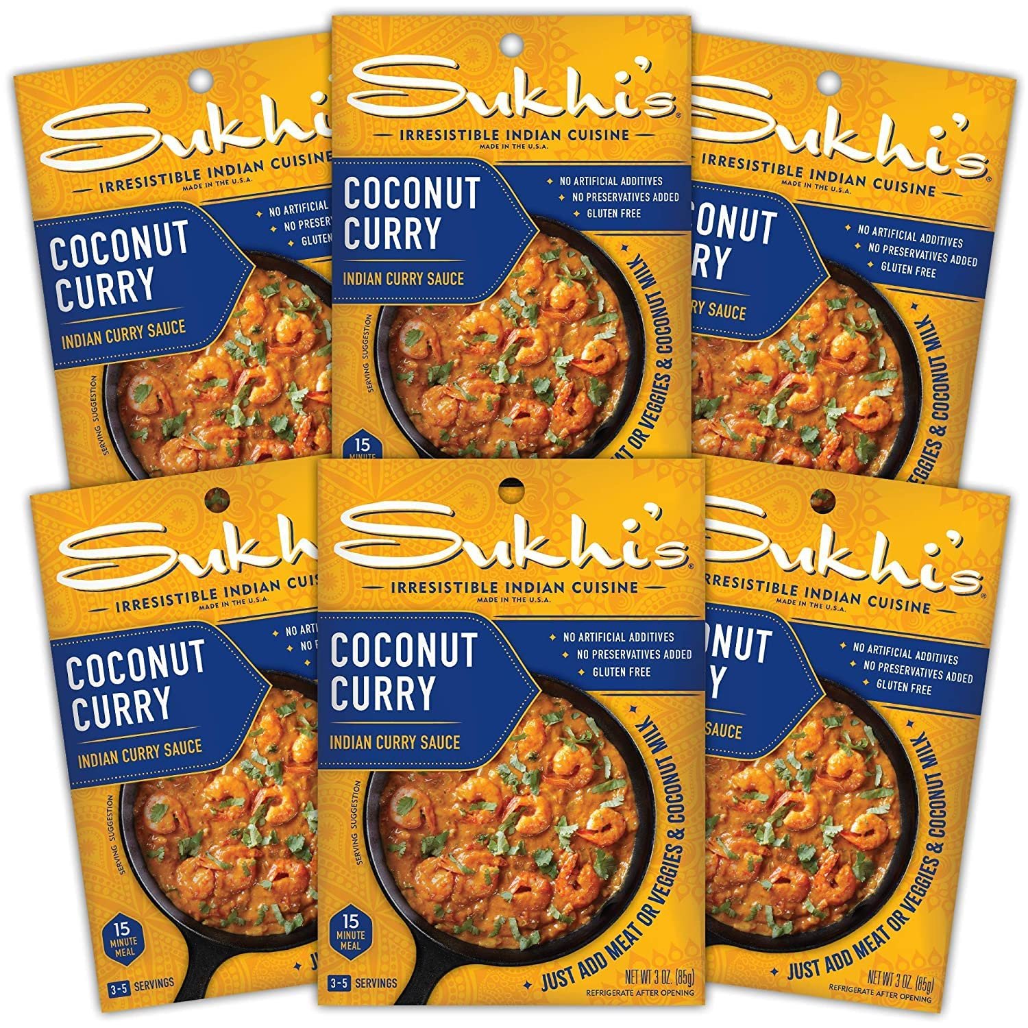 Best halal curry sauce – Sukhi's Indian Curry Sauce - Coconut Curry Sauce