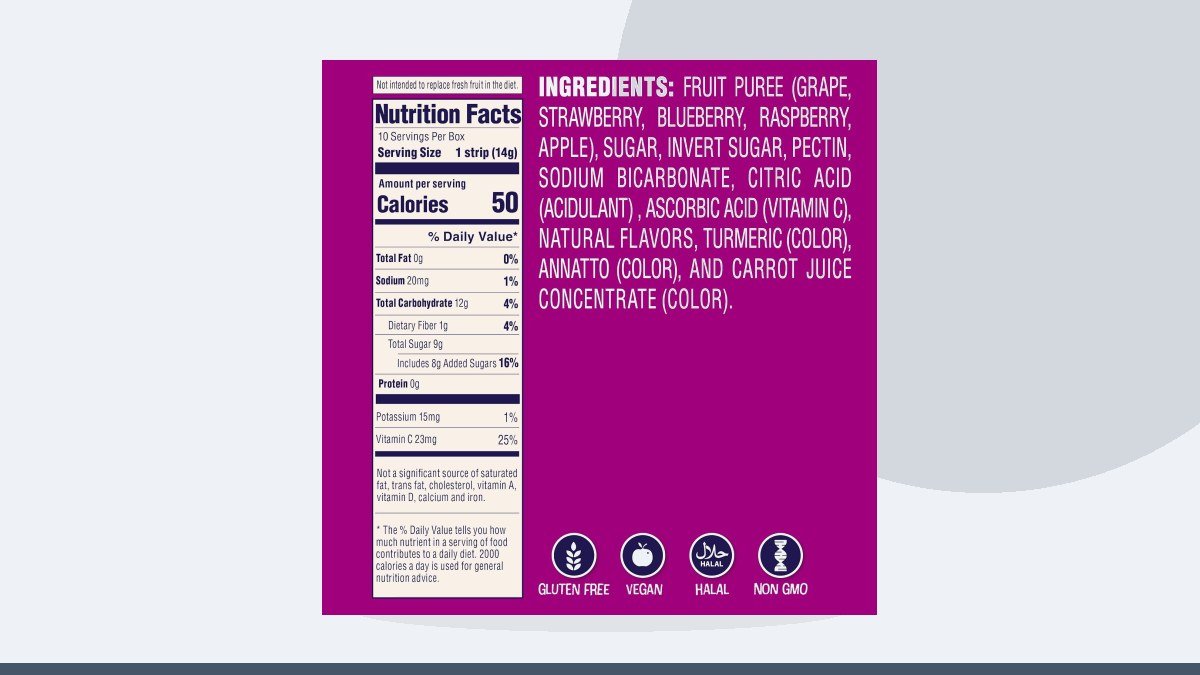 Best halal fruit leather