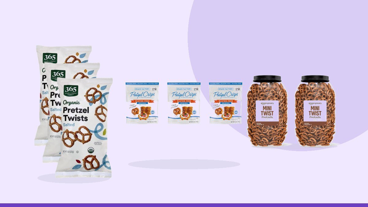 Best halal pretzels – Snack Factory Pretzel Crisps Gluten Free,Original Flavor,5 Oz,(Pack