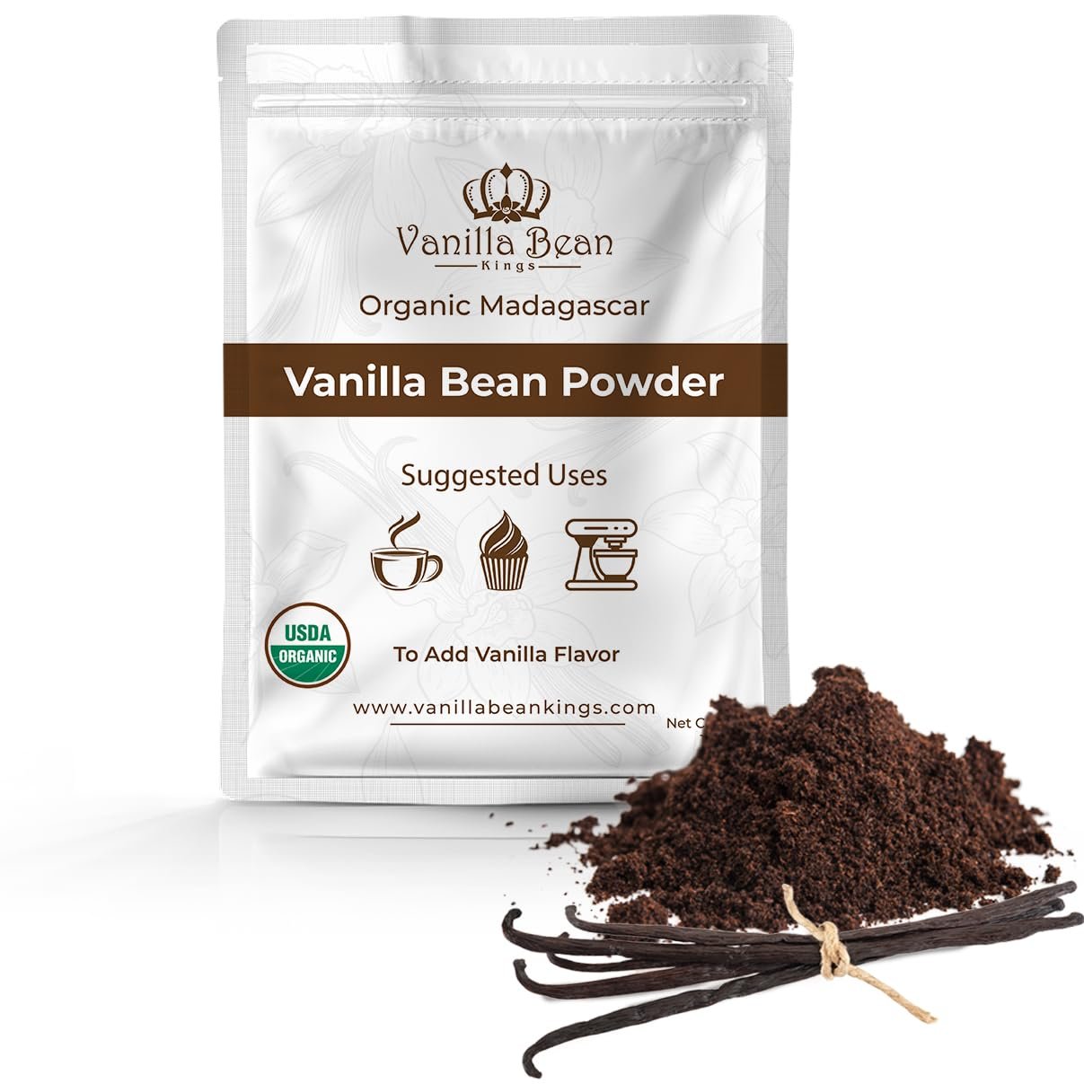 Best halal vanilla powder – Organic Vanilla Bean Powder - 100% Pure Ground