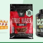 Best high calorie halal mass gainer – BSN True-Mass Weight Gainer Protein Powder, Choc Milkshake,