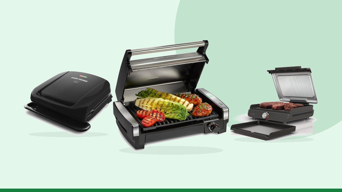 Best indoor grill – Hamilton Beach Electric Indoor Searing Grill with Adjustable