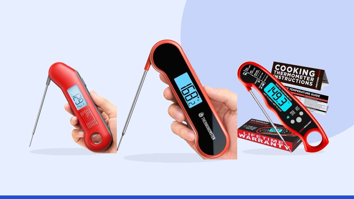 Best instant read meat thermometer – 0.5 Sec Instant Read Meat Thermometer Digital for