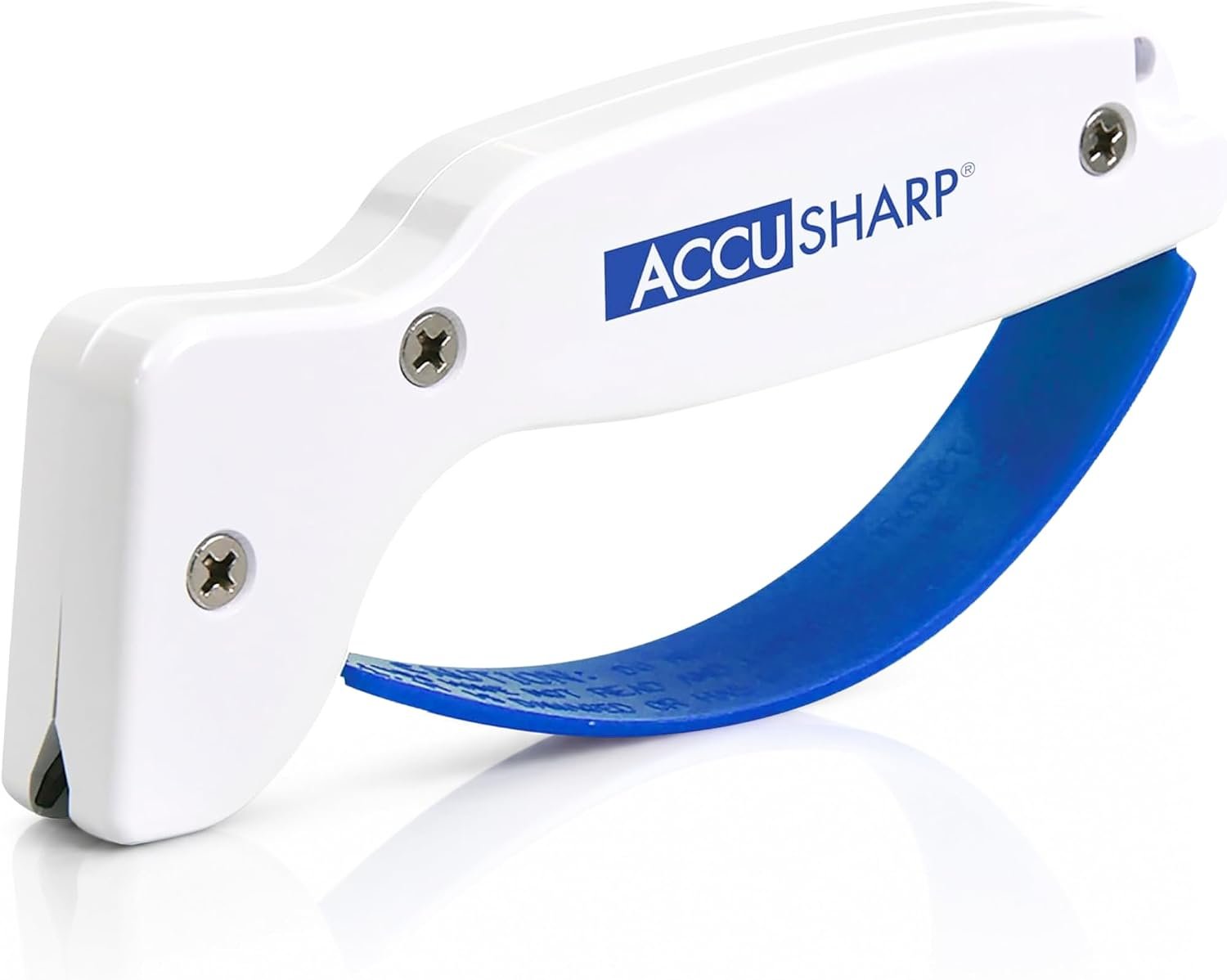 Best knife sharpener – AccuSharp Knife Sharpener, Ergonomic Comfortable Handle, Compact &