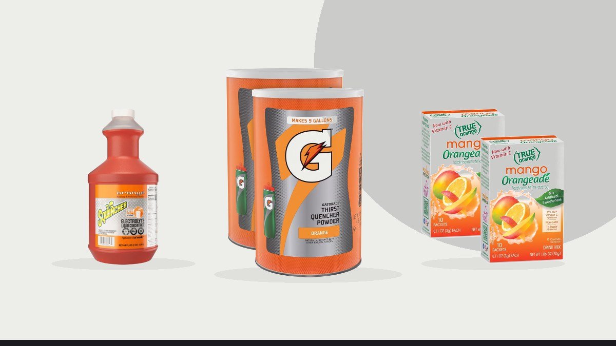 Best large tang orange drink mix – Gatorade Thirst Quencher Powder, Orange, 76.5 oz (Pack