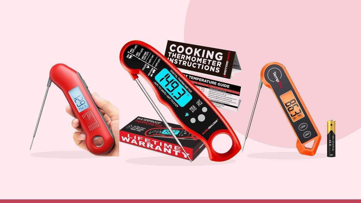Best meat thermometer – Alpha Grillers Meat Thermometer Digital, Stocking Stuffers Gifts
