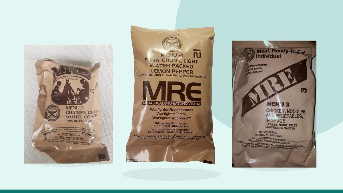 Best military halal mre – Lemon Pepper Tuna MRE Meal - Genuine US