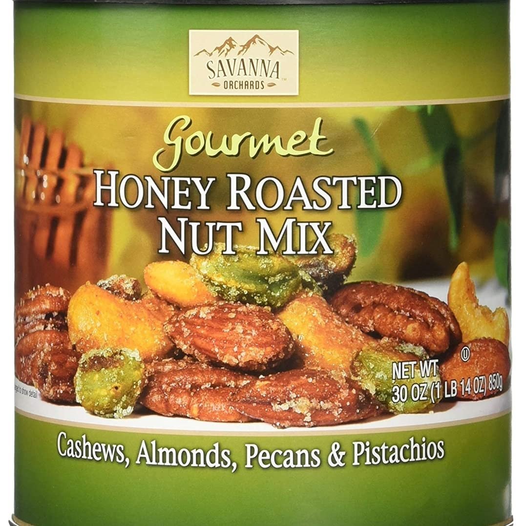 Best mixed dry fruits – Savanna Orchards Gourmet Honey Roasted Nut Mix -