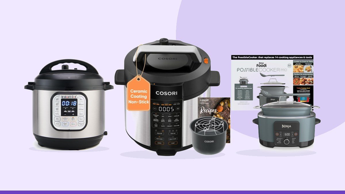 Best multi cooker – Cosori Pressure Cooker 6QT, 9-in-1, Ceramic Coating Pot,