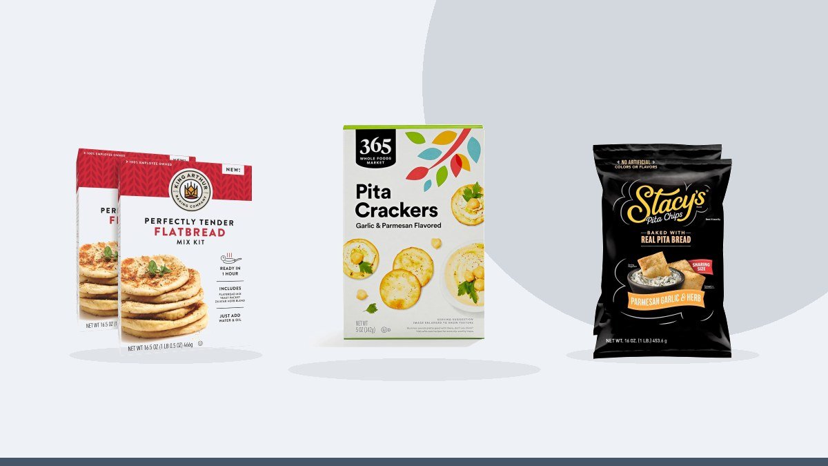 Best pita bread – 365 by Whole Foods Market, Cracker Pita Parmesan