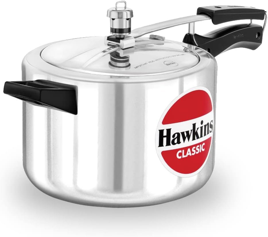 Best pressure cooker for indian cooking – Hawkins Aluminium 5 Litre Classic Pressure Cooker, Best