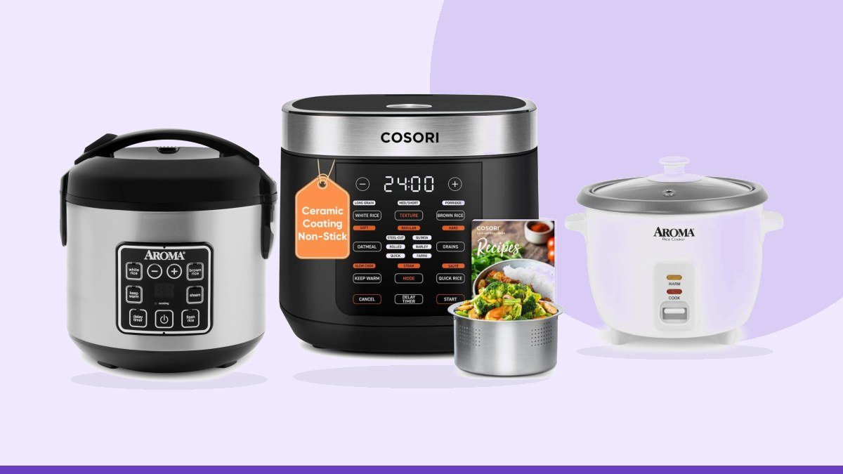 Best rice cooker for basmati – Cosori Rice Cooker 10 Cup, Fuzzy Logic, Ceramic
