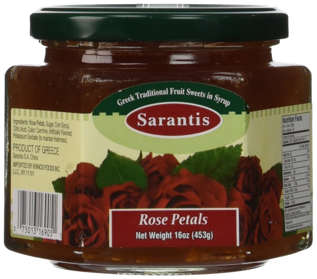 Best rose jam – Rose Petal Preserve (sarantis) 16oz