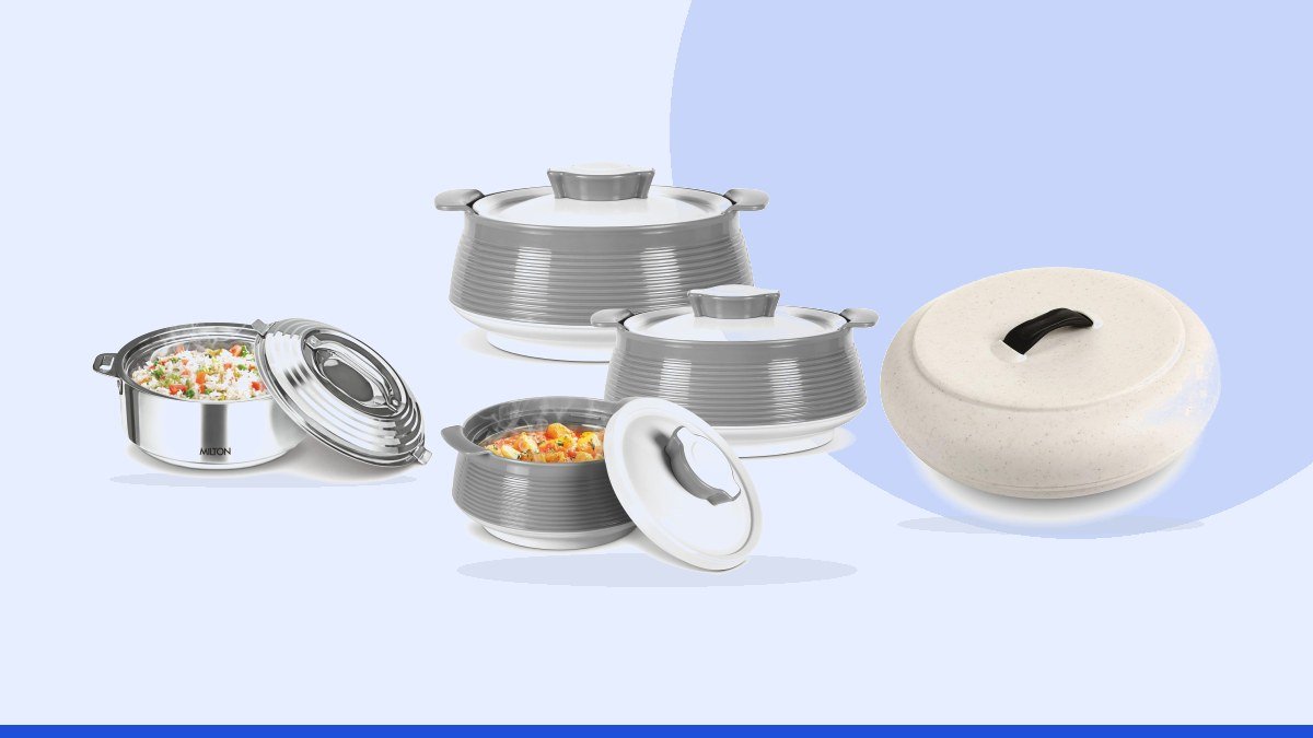 Best roti warmer – Milton Casserole Set of 3 (62, 45 &