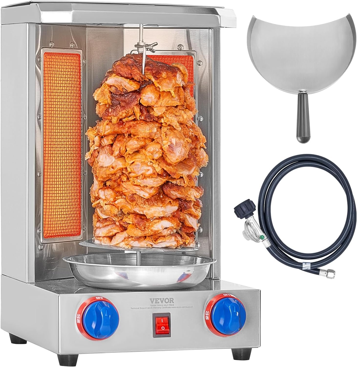 Best rotisserie for chicken shawarma at home – VEVOR Shawarma Grill Machine, 13 lbs Capacity, Chicken
