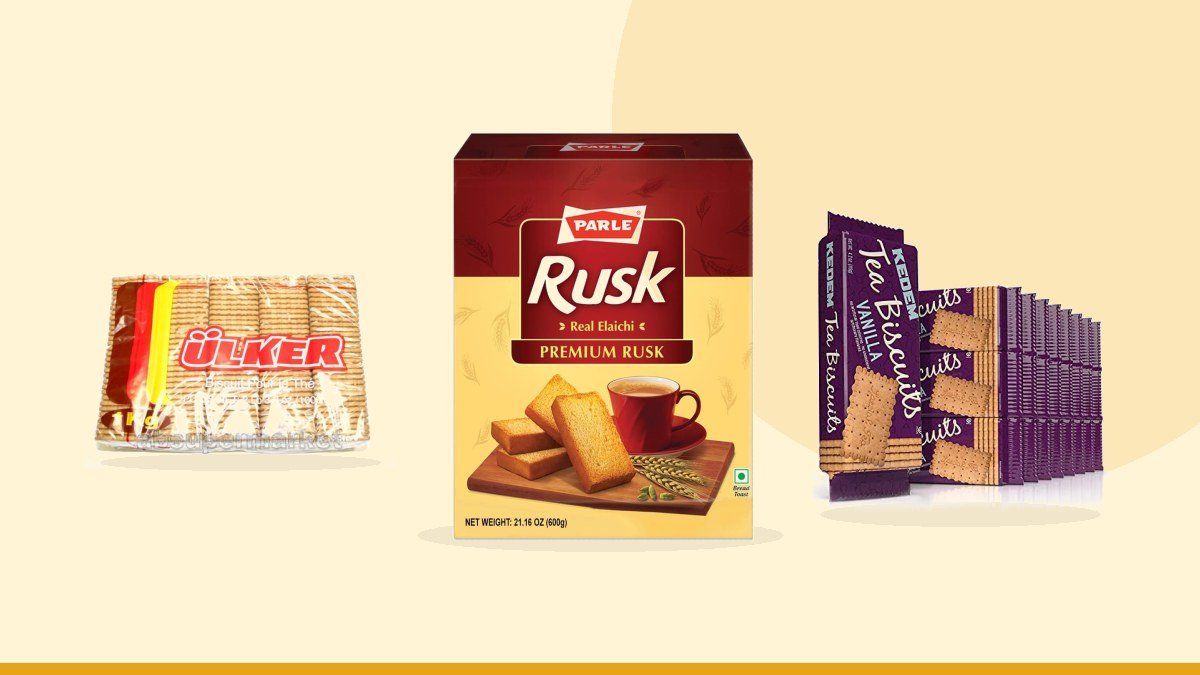 Best rusk tea biscuits – Parle Cardamom Elaichi Rusk Crispy Snack (600 grams