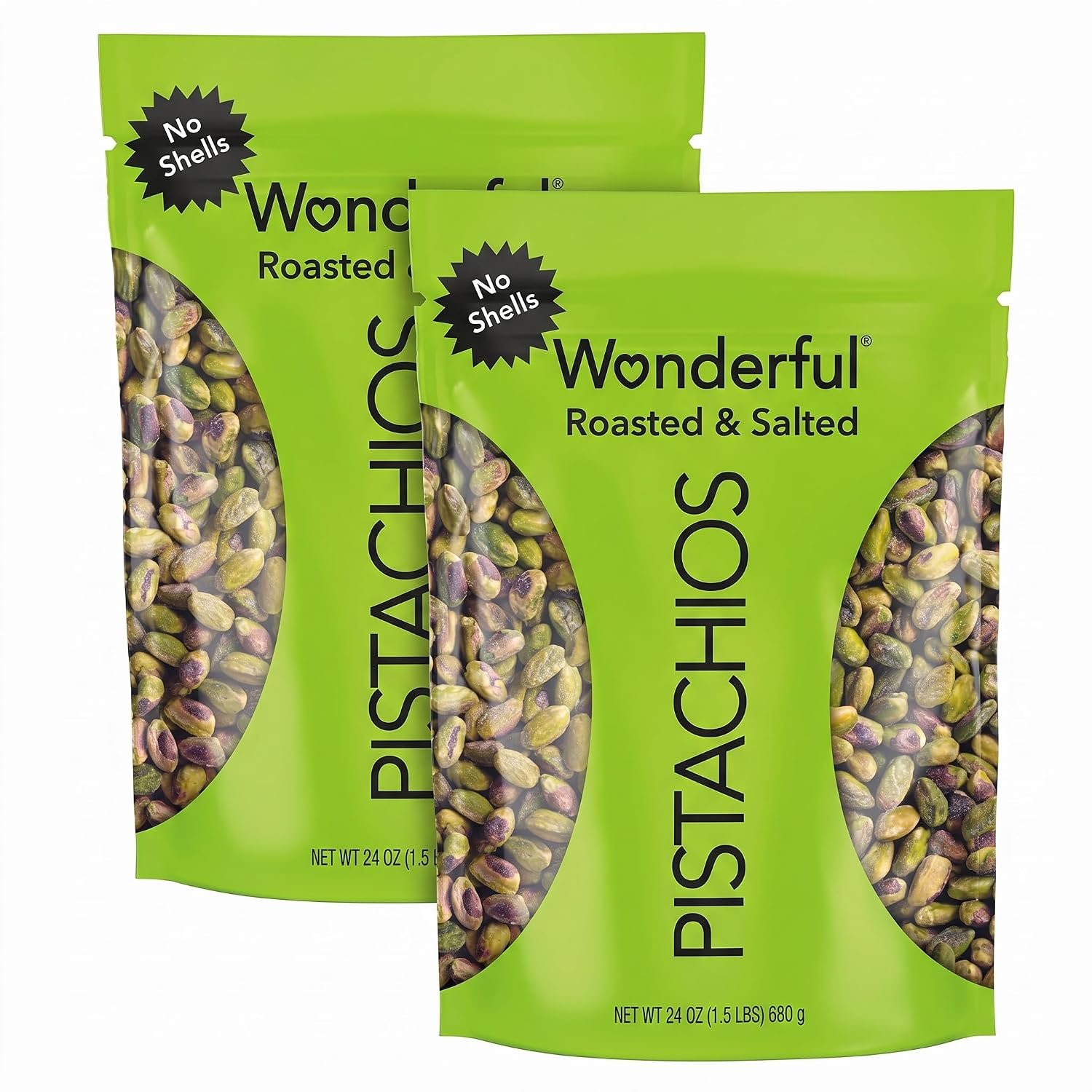 Best salted pistachios – Wonderful Pistachios No Shells, Roasted & Salted Nuts,