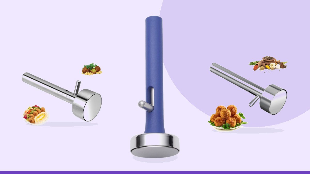 Best scoop falafel maker – Stöckel Stainless Steel Professional Falafel Scoop Maker, Large