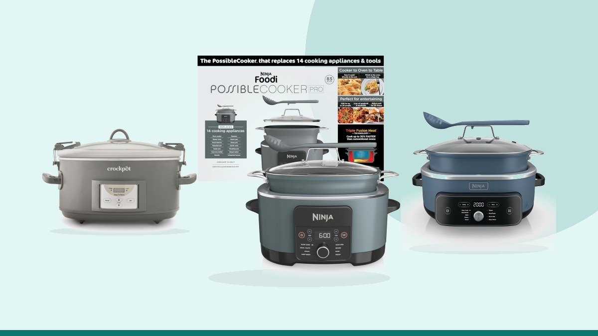 Best slow cooker – Ninja® PossibleCooker™ PRO 8-in-1, 8.5-qt, Sea Salt Gray,