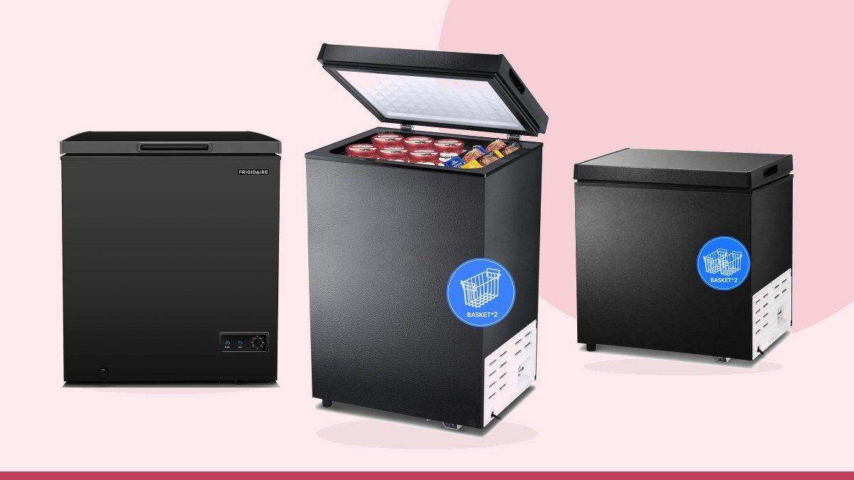 Best small chest freezer – Kismile 3.2 Cubic Feet Chest Freezer, Small Deep