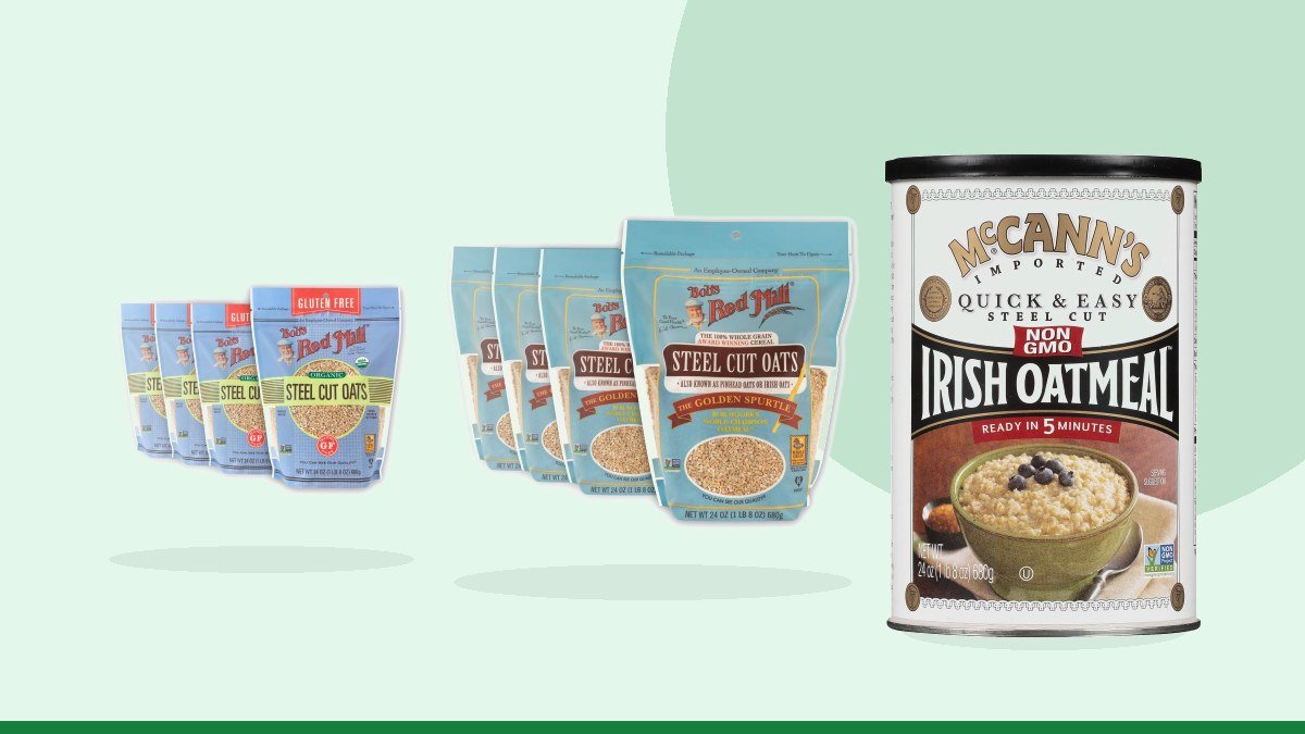 Best steel cut rolled oats – Bob's Red Mill Steel Cut Oats, 24oz (4