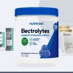Best sugar-free halal electrolytes – Nutricost Electrolytes Complex Powder (Blue Raspberry) 120 Servings