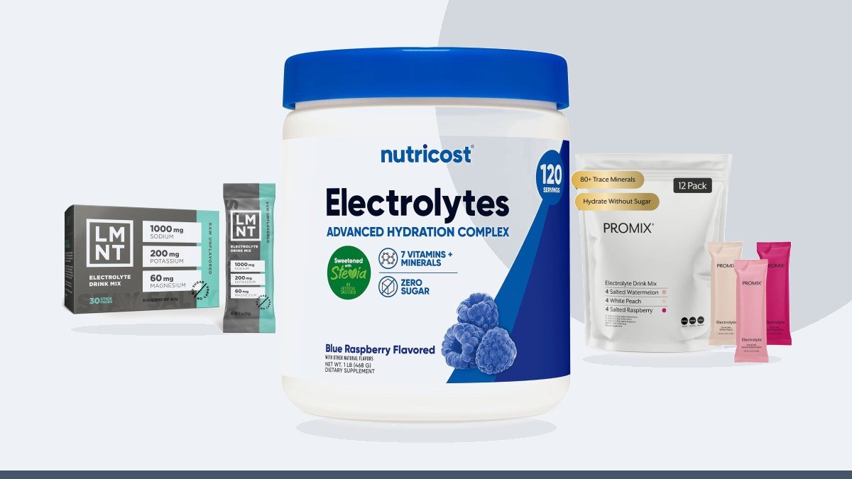 Best sugar-free halal electrolytes – Nutricost Electrolytes Complex Powder (Blue Raspberry) 120 Servings